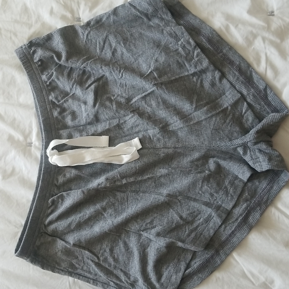Shein Grey Pajama Shorts